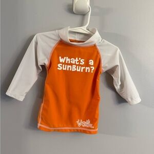 UV Skinz Baby Rash Guard 12–24 Months UPF 50+ Orange Special Edition